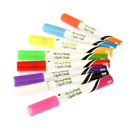 Set Of 8 Color Markers For LED Board Series And A-frame Board Series, PK4